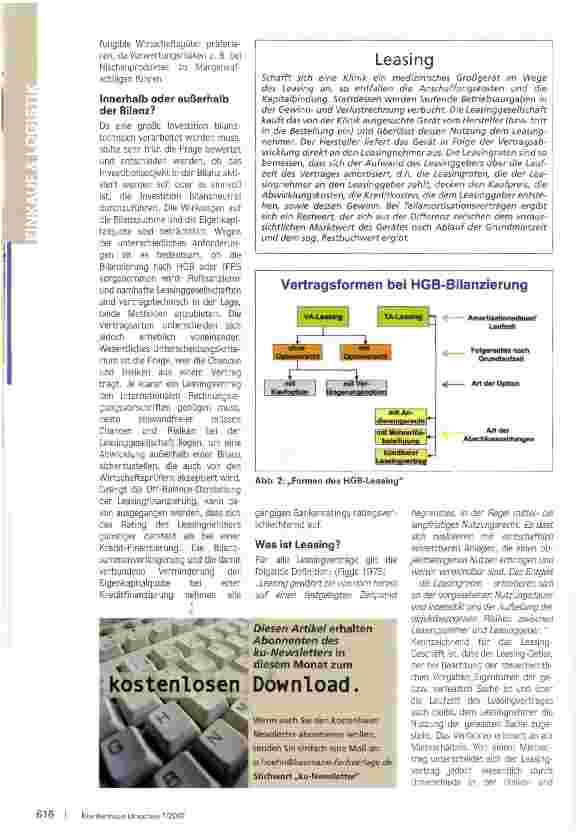 Vorschauseite 3: Einkauf von Großgeräten