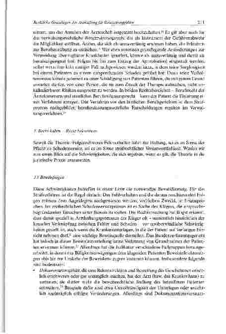 Vorschauseite 5: Rechtliche Grundlagen der Arzthaftung für Behandlungsfehler