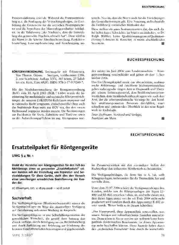 Vorschauseite 3: Neue Normen für sterile Medizinprodukte: Jetzt mit der Umsetzung beginnen!