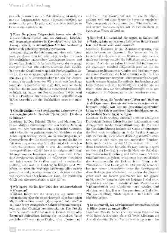 Vorschauseite 3: Von Behring und Röntgen sind Programm