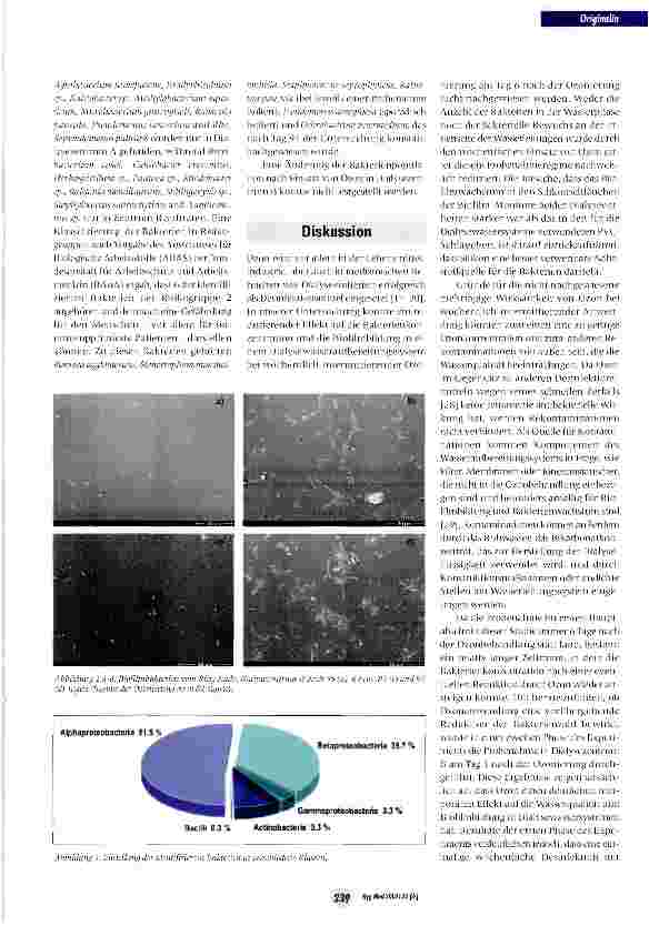 Vorschauseite 6: Intermittierende Ozonierung zur Optimierung der Wasserqualität und Reduzierung von Biofilm-Bildung in der Wasserversorgung von Dialysezentren