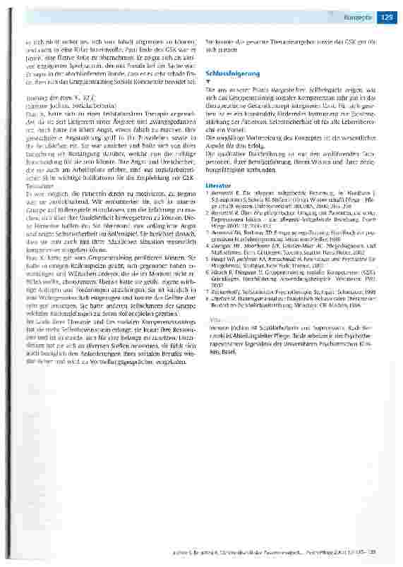 Vorschauseite 5: Die interdisziplinäre Zusammenarbeit im Rahmen des Gruppentrainings Soziale Kompetenz