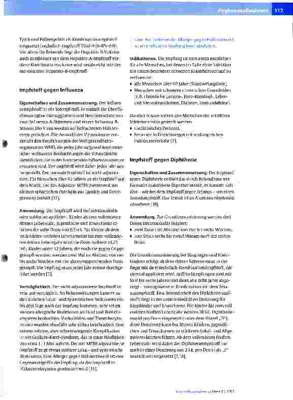 Vorschauseite 5: Schutzimpfungen in medizinischen Einrichtungen
