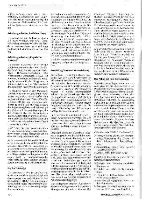 Vorschauseite 2: Entlassungsmanagement in der Neonatologie