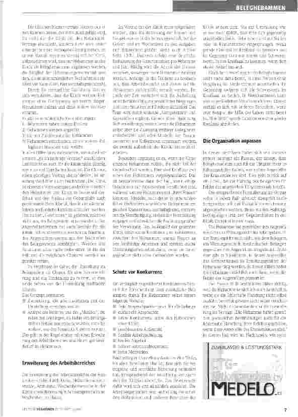 Vorschauseite 2: Das Belegsystem mitgestalten
