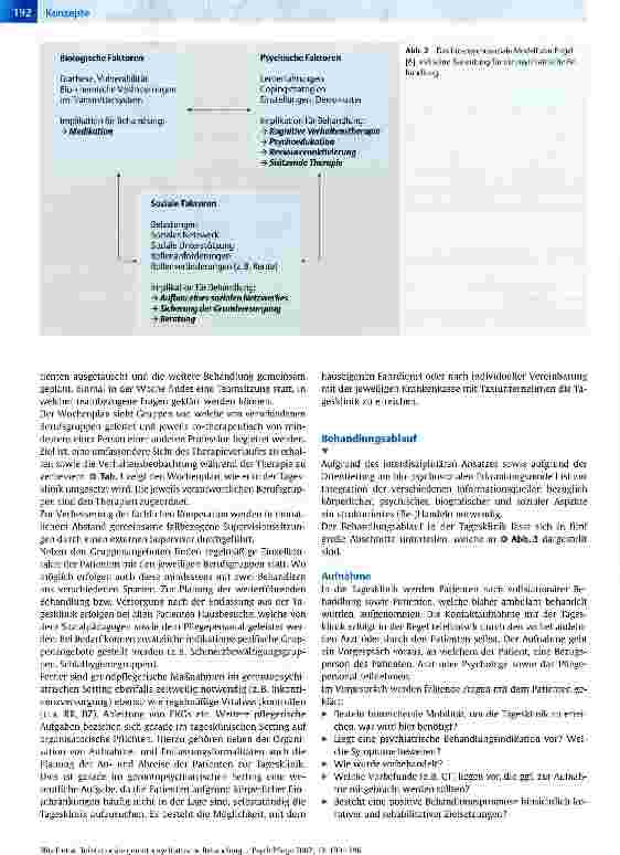 Vorschauseite 3: Teilstationäre gerontopsychiatrische Behandlung ein multiprofessionelles Konzept zur Behandlung psychiatrischer Erkrankungen älterer Menschen