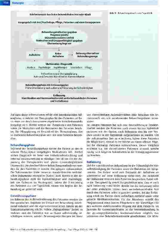 Vorschauseite 5: Teilstationäre gerontopsychiatrische Behandlung ein multiprofessionelles Konzept zur Behandlung psychiatrischer Erkrankungen älterer Menschen