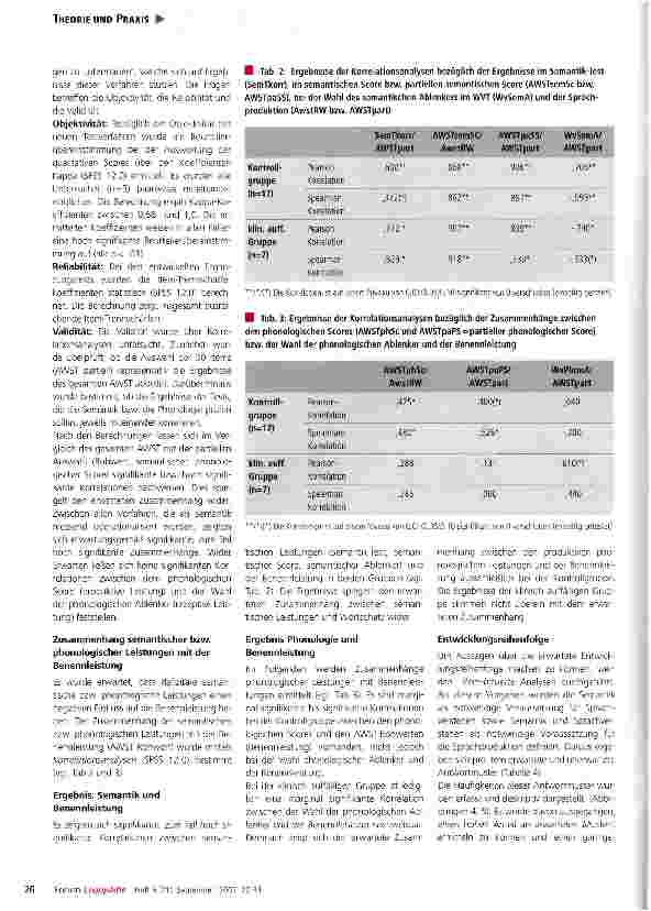Vorschauseite 5: Modellgeleitete Diagnostik bei lexikalischen Spracherwerbsstörungen