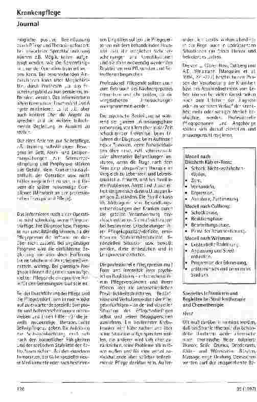Vorschauseite 3: Ambulante Pflege in der Onkologie - Pflegesituation zu Hause