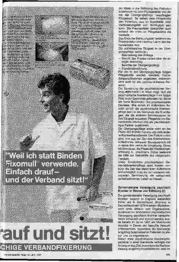 Vorschauseite 3: Ambulante psychiatrische Krankenpflege 2.Folge: Modelle und praktische Erfahrungen