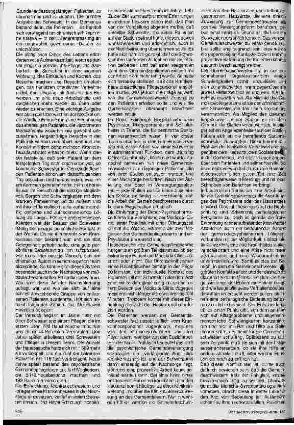Vorschauseite 4: Ambulante psychiatrische Krankenpflege 2.Folge: Modelle und praktische Erfahrungen
