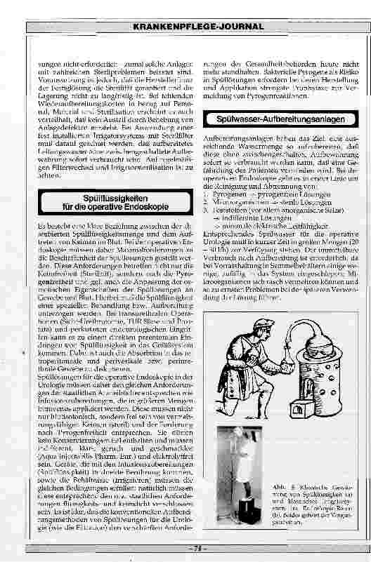 Vorschauseite 5: Hygienische Aspekte beim Einsatz von Spüllösungen