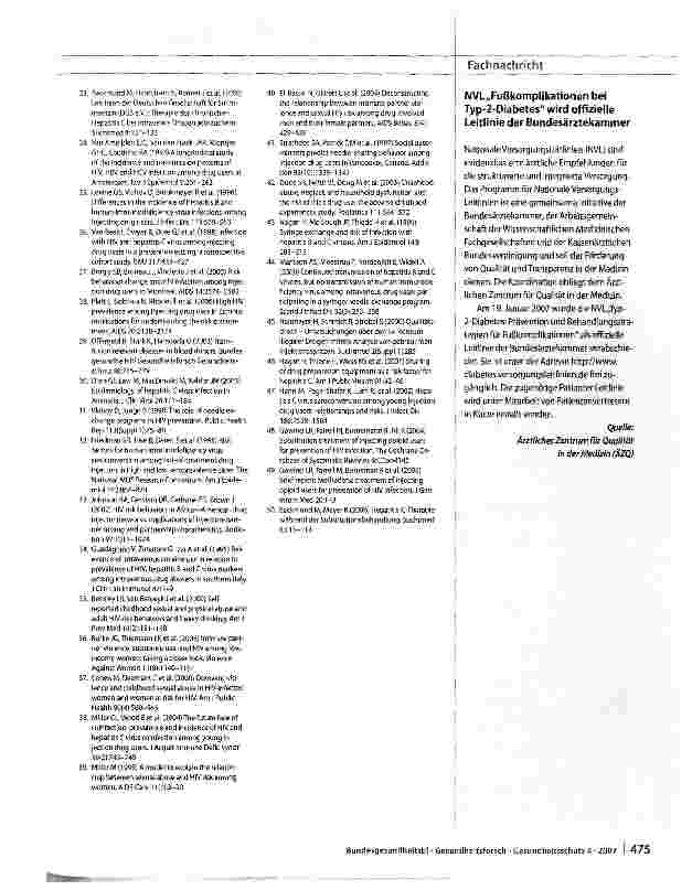Vorschauseite 5: Ansprechbarkeit von Drogengebrauchern über Infektionsrisiken für HIV und HCV