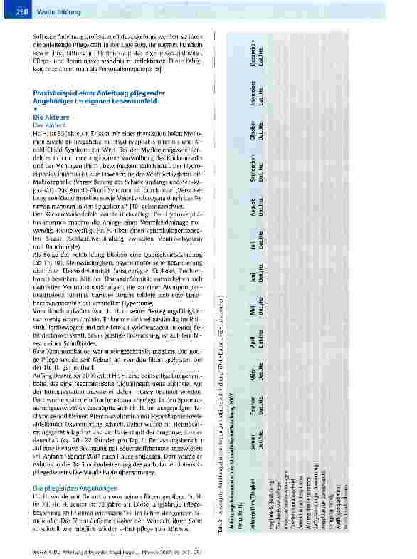 Vorschauseite 4: Die Anleitung pflegender Angehöriger eines tracheotomierten und intermittierend beatmeten Patienten im eigenen Lebensumfeld