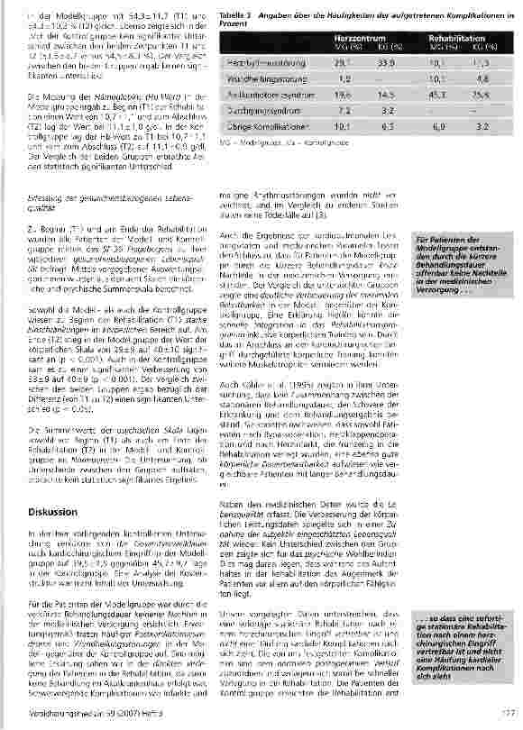 Vorschauseite 5: Komplexfallpauschalen in der Herzchirurgie - ein Modellprojekt zur Frührehabilitation