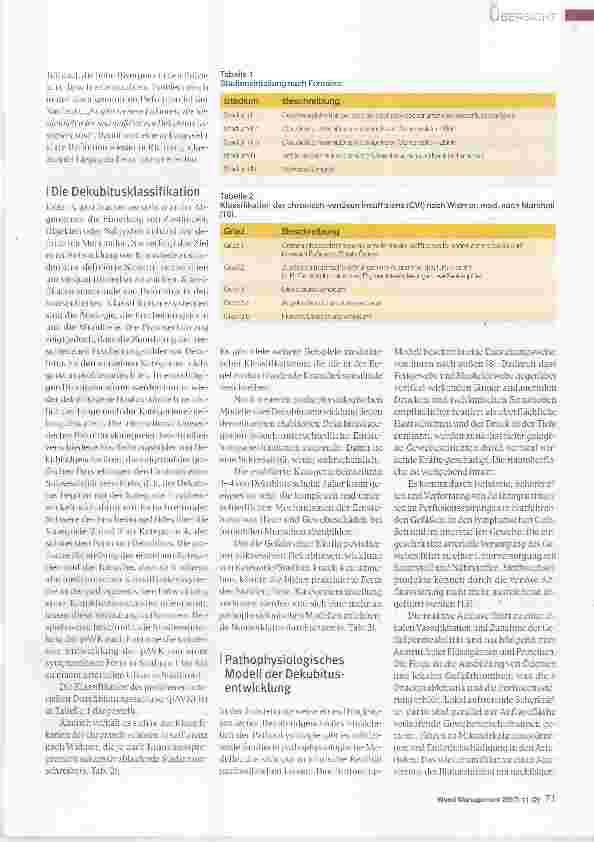 Vorschauseite 3: Der Dekubitus Eine differenzierte Betrachtung von Dekubitusdiagnose und -klassifikation