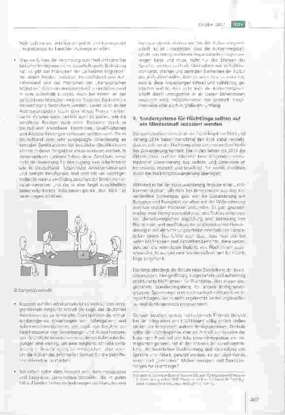 Vorschauseite 3: Flüchtlinge im SGB II vor welchen Herausforderungen stehen wir?