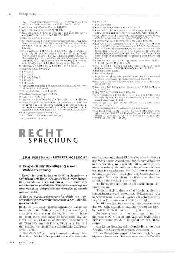 Vorschauseite 5: Gespräche des Personalrats odereinzelner Mitglieder mit Beschäftigten zu Informationszwecken