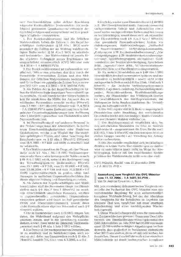 Vorschauseite 6: Gespräche des Personalrats odereinzelner Mitglieder mit Beschäftigten zu Informationszwecken