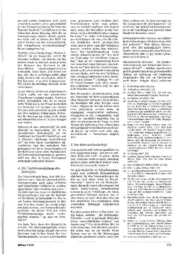 Vorschauseite 3: 15 Jahre Betreuungsrecht -stimmt der Kurs noch?