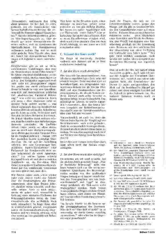 Vorschauseite 4: 15 Jahre Betreuungsrecht -stimmt der Kurs noch?