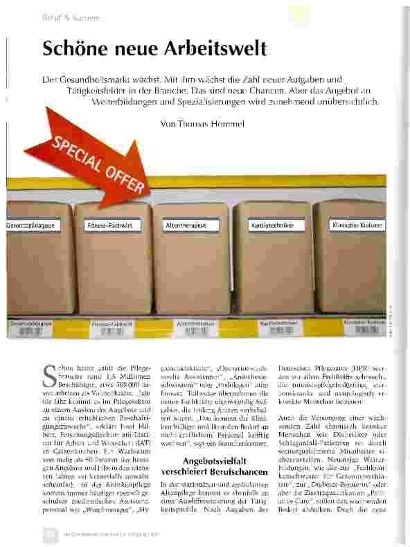 Vorschauseite 1: Schöne neue Arbeitswelt