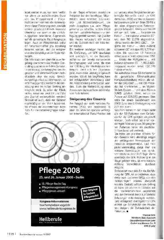 Vorschauseite 3: lukrative Komplexbehandlungen
