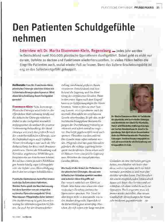Vorschauseite 1: Den Patienten Schuldgefühle nehmen