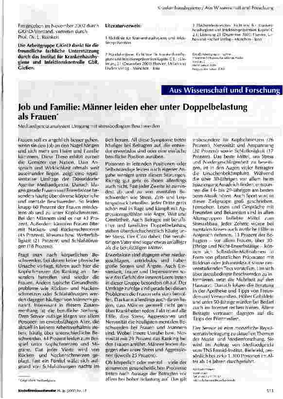 Vorschauseite 2: Hygienemaßnahmen für stillende Mütter