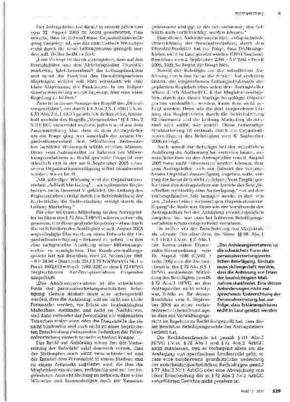 Vorschauseite 4: Zum Personalvertretungsrecht