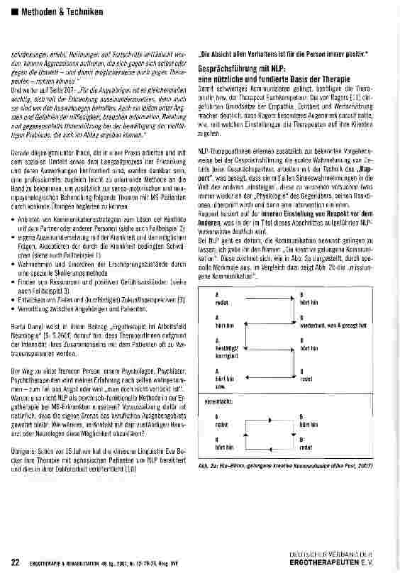 Vorschauseite 3: NLP in der Gesprächsführung mit chronisch kranken Menschen