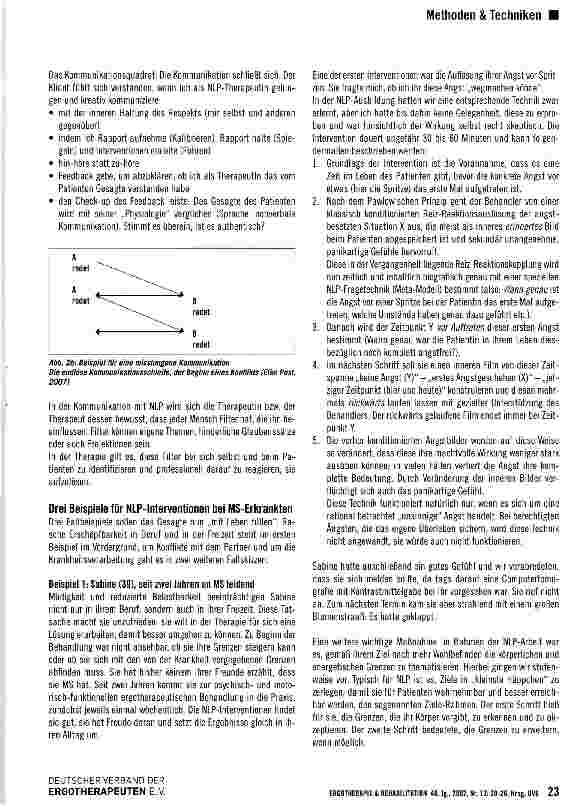 Vorschauseite 4: NLP in der Gesprächsführung mit chronisch kranken Menschen