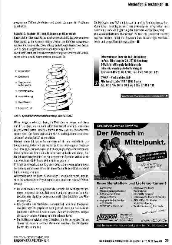 Vorschauseite 6: NLP in der Gesprächsführung mit chronisch kranken Menschen