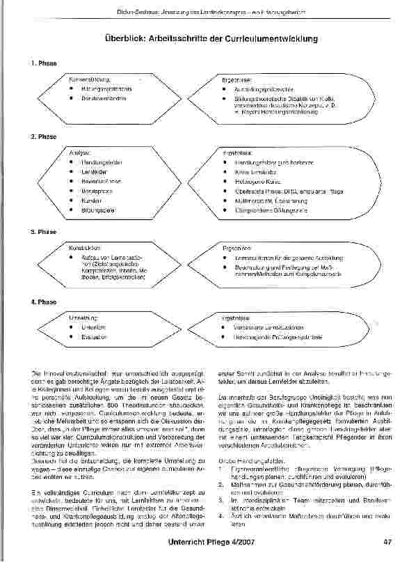 Vorschauseite 2: Umsetzung des Lernfeldkonzeptesein Erfahrungsbericht