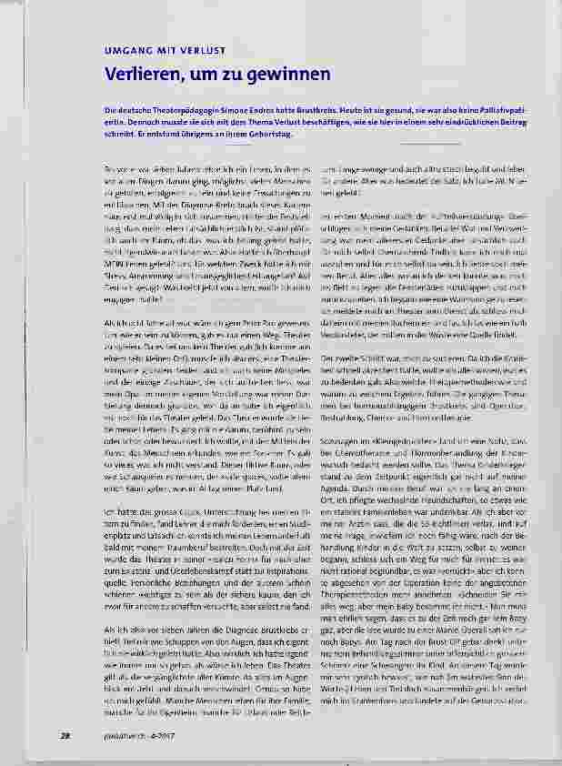 Vorschauseite 1: Verlieren, um zu gewinnen