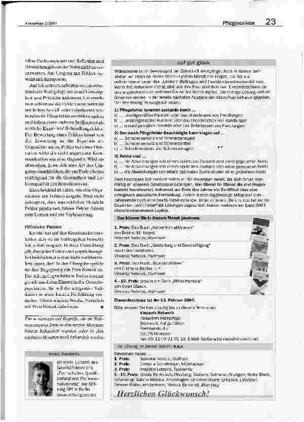 Vorschauseite 2: Lehrreiche Schnitzer