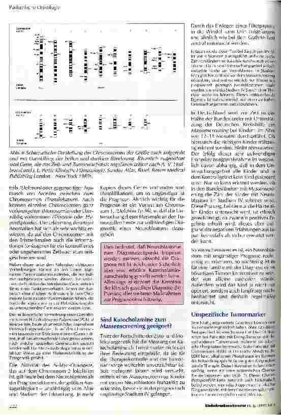 Vorschauseite 4: Bösartige Erkrankungen im Kindesalter - Diagnose und Einschätzung der Prognose durch Tumormarker und spezielle Laboruntersuchungen