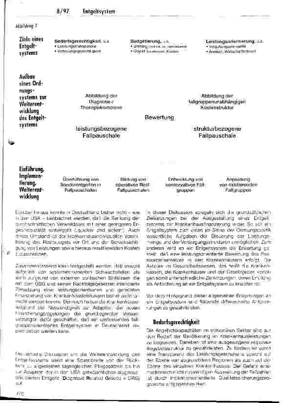 Vorschauseite 2: Weiterentwicklung des Entgeltsystems Perspektiven für die Finanzierung von Krankenhäusern