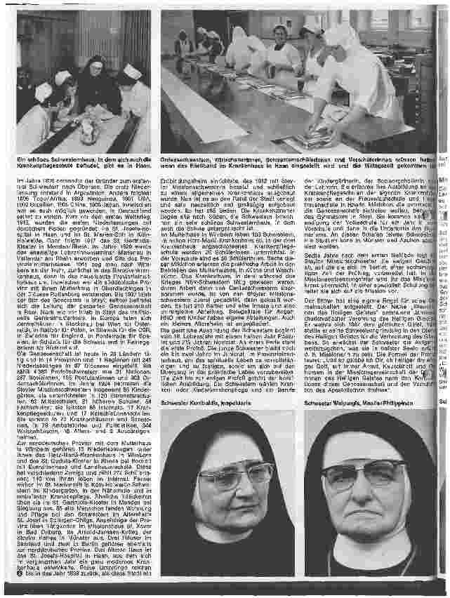 Vorschauseite 5: Die Steyler Missionsschwestern Dienerinnen des Heiligen Geistes