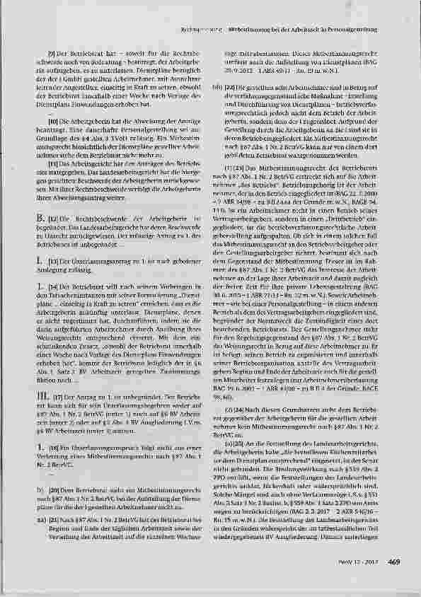 Vorschauseite 3: Mitbestimmung bei der Arbeitszeit in Personalgestaltung