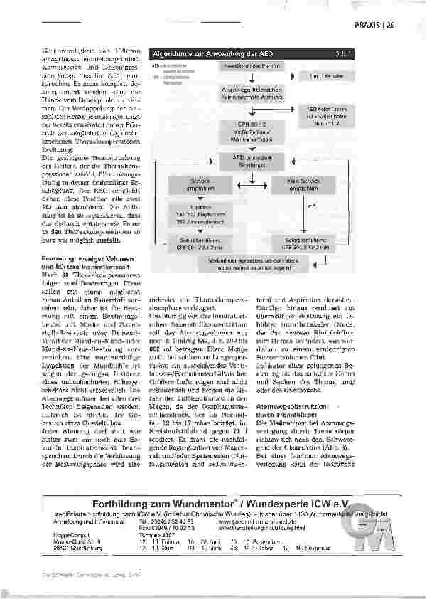 Vorschauseite 4: Wiederbelebung Erwachsener nach den neuen ERC-Leitlinien