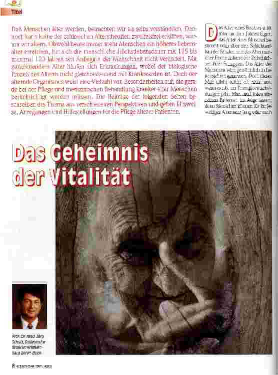 Vorschauseite 1: Das Geheimnis der Vitalität