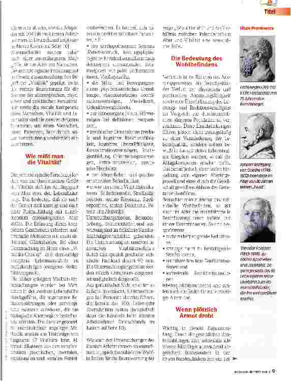 Vorschauseite 2: Das Geheimnis der Vitalität