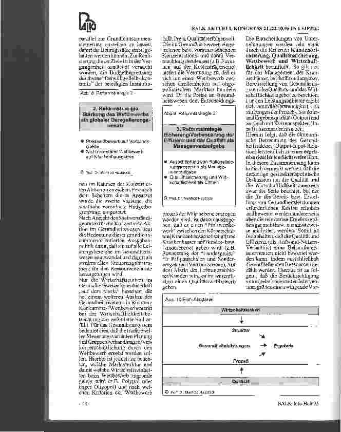 Vorschauseite 6: Strategien im Dienstleistungsbereich Krankenhaus Strategien zur Reform des Dienstleistungsunternehmens Krankenhaus