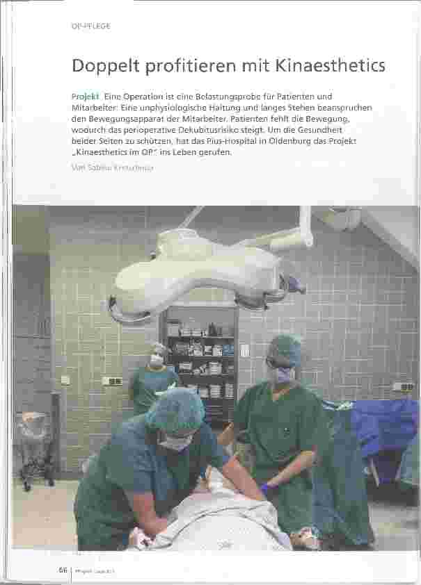 Vorschauseite 1: Doppelt profitieren mit Kinaesthetics