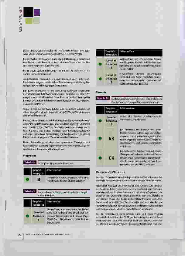Vorschauseite 5: Tumortherapie induzierte Hauttoxizität