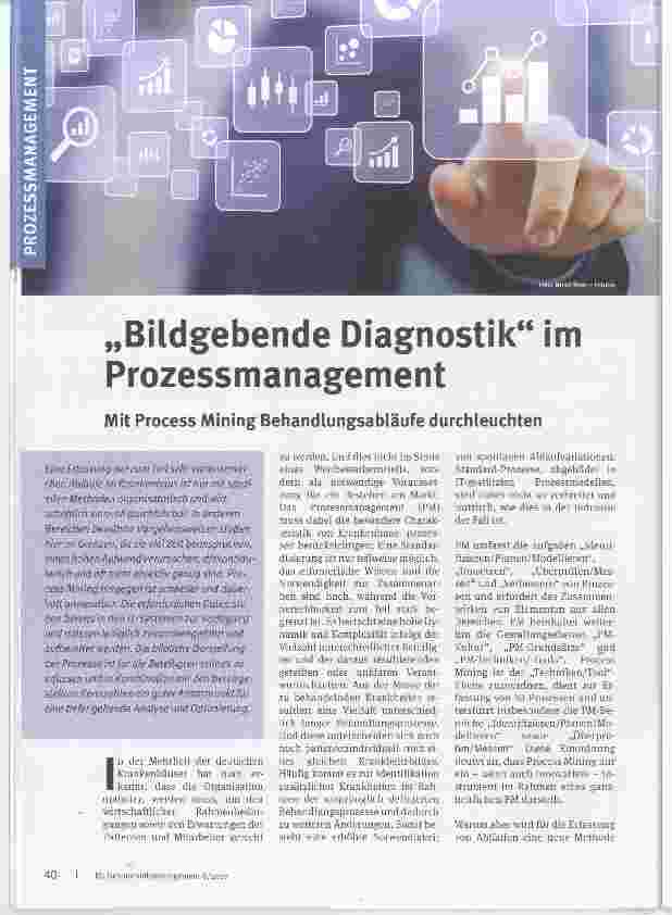 Vorschauseite 1: Bildgebende Diagnostik** im Prozessmanagement