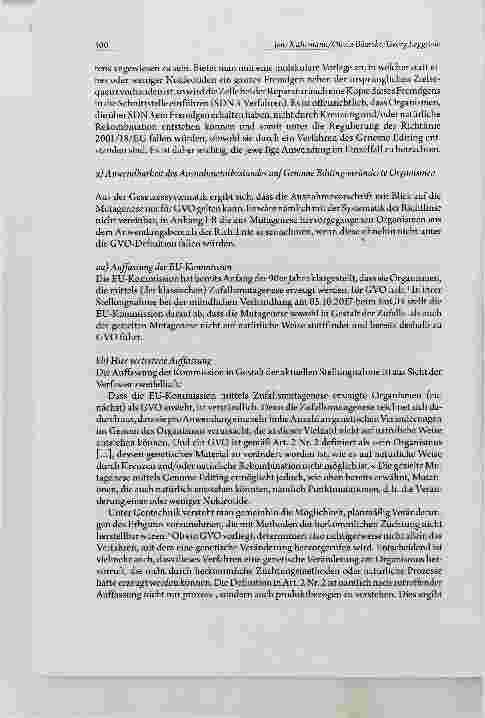 Vorschauseite 4: Genome Editing vor dem Europäischen Gerichtshof: Richtungsweisung aus Luxemburg?