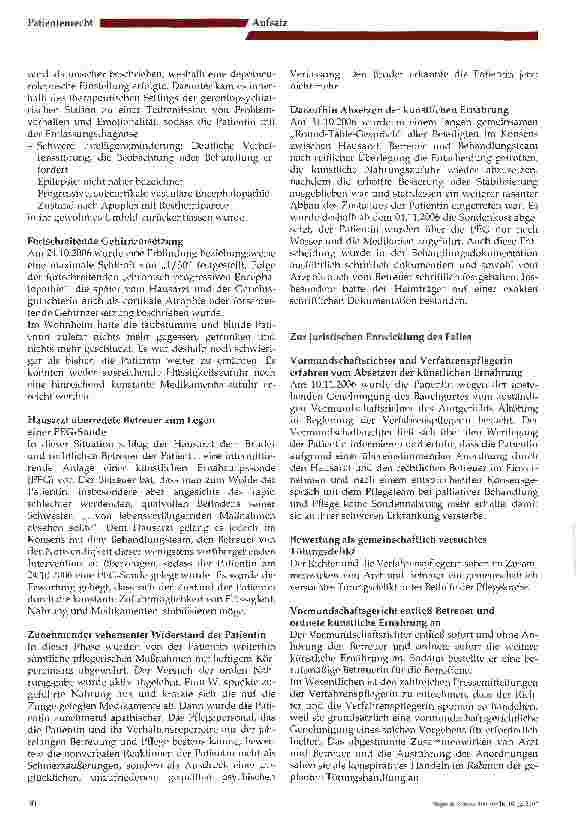 Vorschauseite 2: Wenn das Zulassen des Sterbens indiziert ist