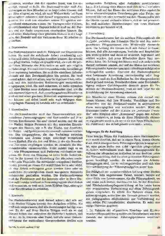 Vorschauseite 2: Stationsschwestern - die Ebene der mittleren Führungskräfte in der modernen Krankenpflege